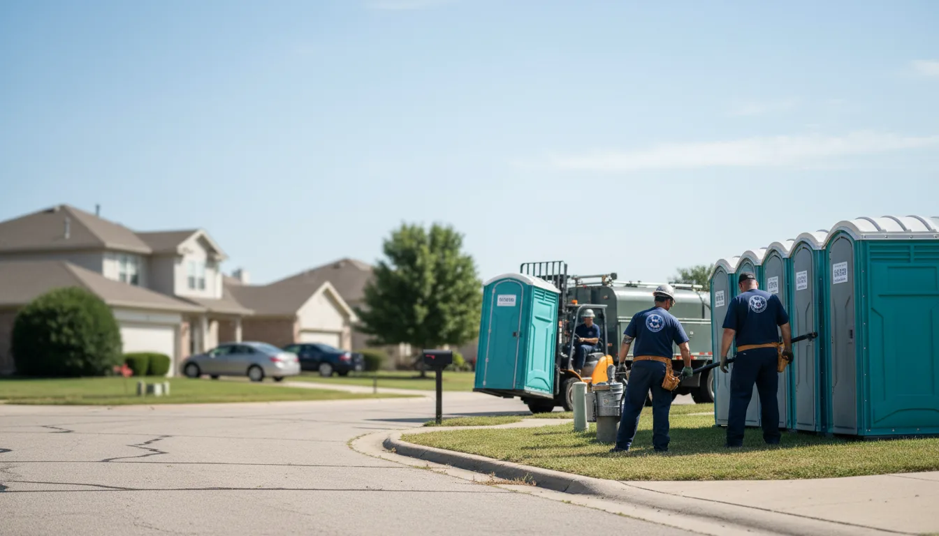 Porta Potty Rental in Barnhart, TX near me